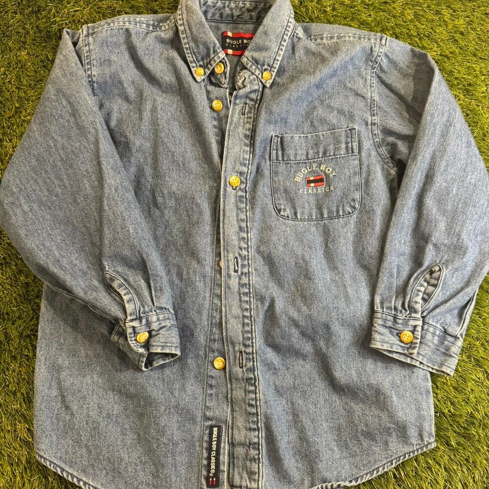 Bugle-boy Blue Shirt